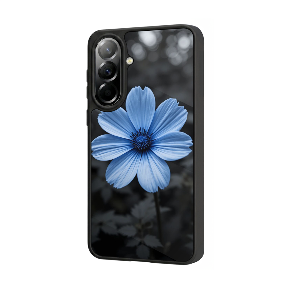 Samsung Galaxy A37 Uyumlu Cicek Tasarımlı Glossy Premium Kılıf