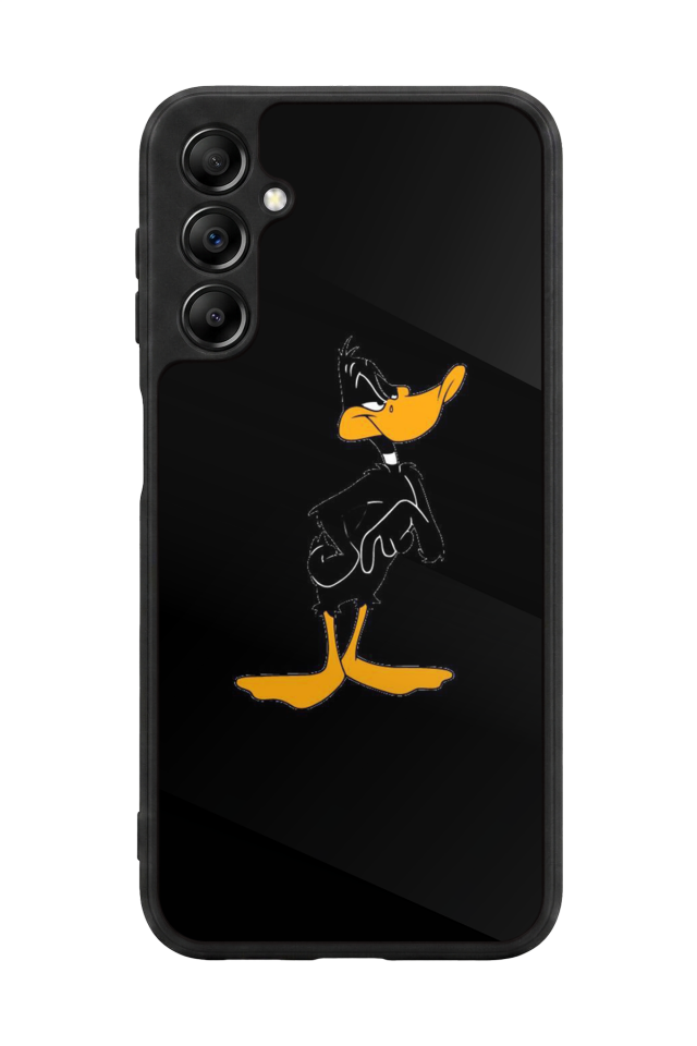 Samsung Galaxy A14 Uyumlu Daffy duck Tasarımlı Glossy Premium Kılıf