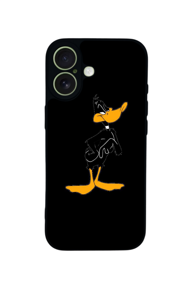 iPhone 17 Uyumlu Daffy duck Tasarımlı Glossy Premium Kılıf