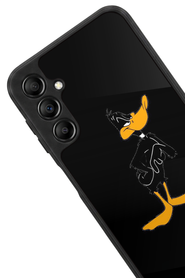 Samsung Galaxy A14 Uyumlu Daffy duck Tasarımlı Glossy Premium Kılıf
