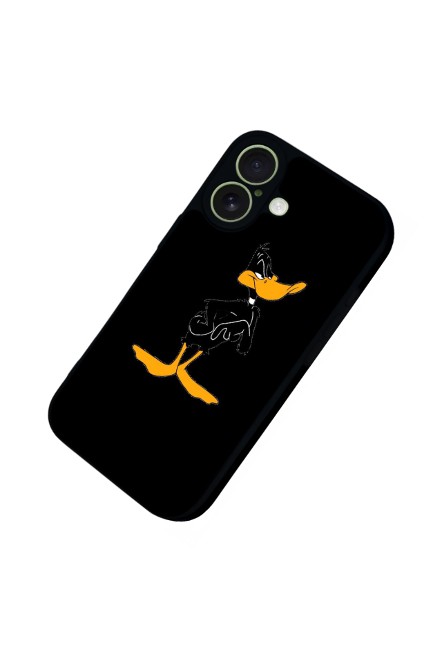 iPhone 17 Uyumlu Daffy duck Tasarımlı Glossy Premium Kılıf