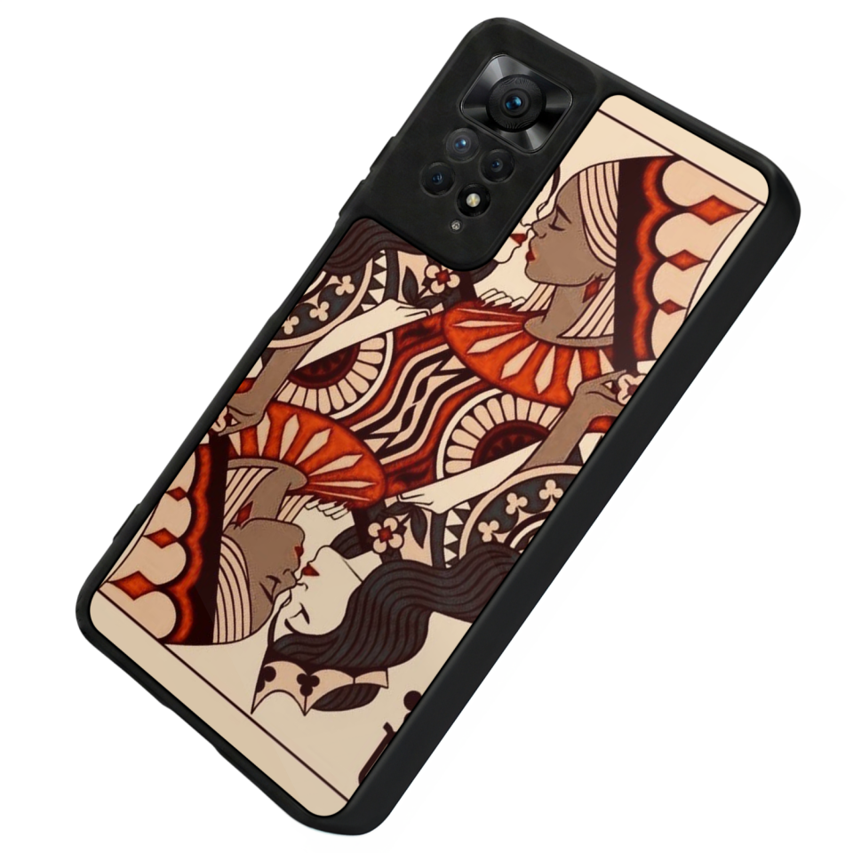 Xiaomi Redmi Note 11 Pro Uyumlu Kalp Love Tasarımlı Glossy Premium Kılıf