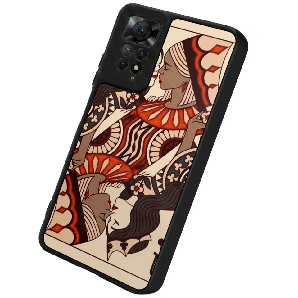 Xiaomi Redmi Note 11 Pro Uyumlu Kalp Love Tasarımlı Glossy Premium Kılıf