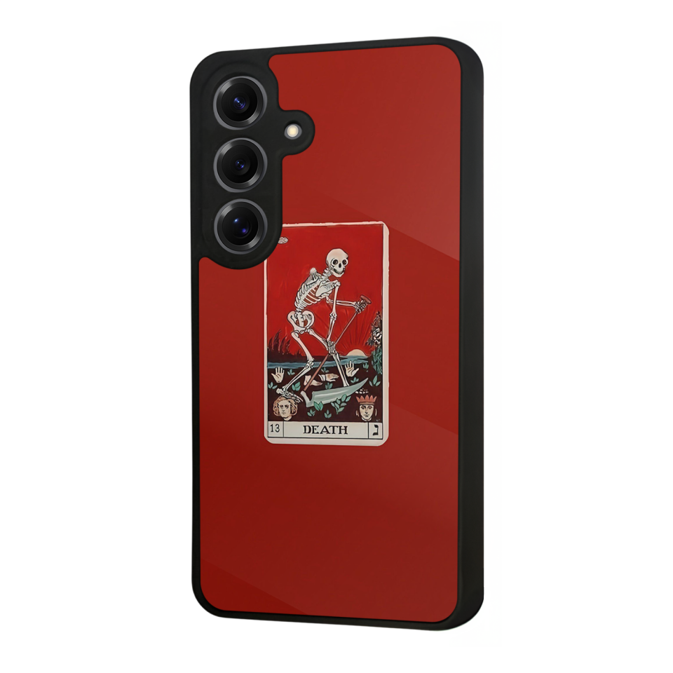 Samsung Galaxy S25 Uyumlu Kirmizi Tasarımlı Glossy Premium Kılıf