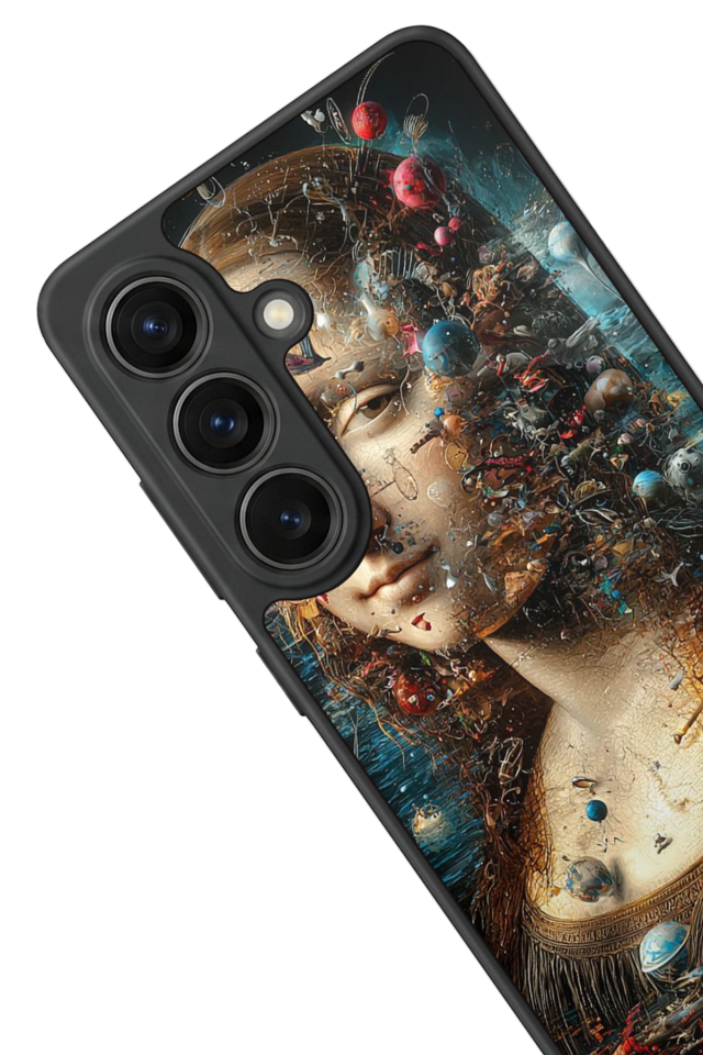 Samsung Galaxy S26 Uyumlu Monalisa Tasarımlı Glossy Premium Kılıf