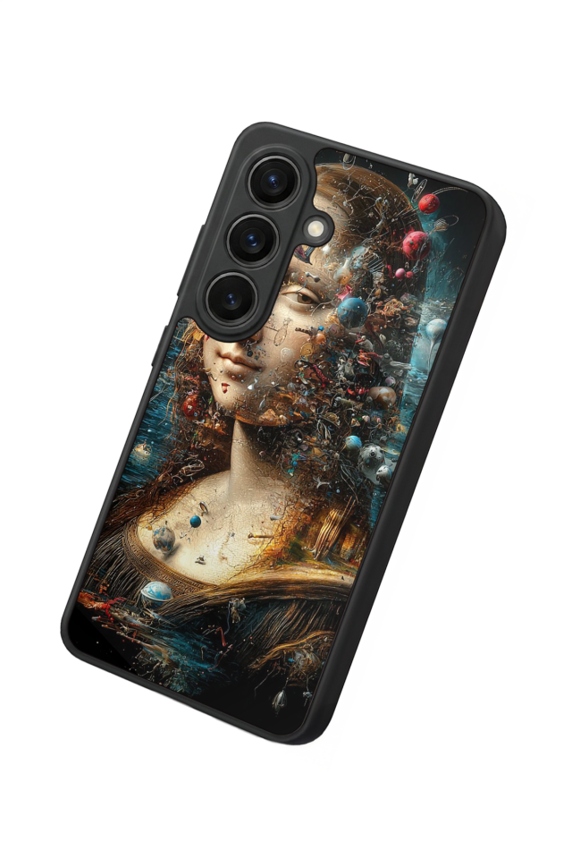 Samsung Galaxy S26 Uyumlu Monalisa Tasarımlı Glossy Premium Kılıf