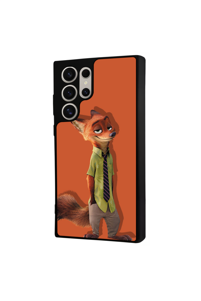 Samsung Galaxy S24 Ultra Uyumlu Zootropolis Tasarımlı Glossy Premium Kılıf