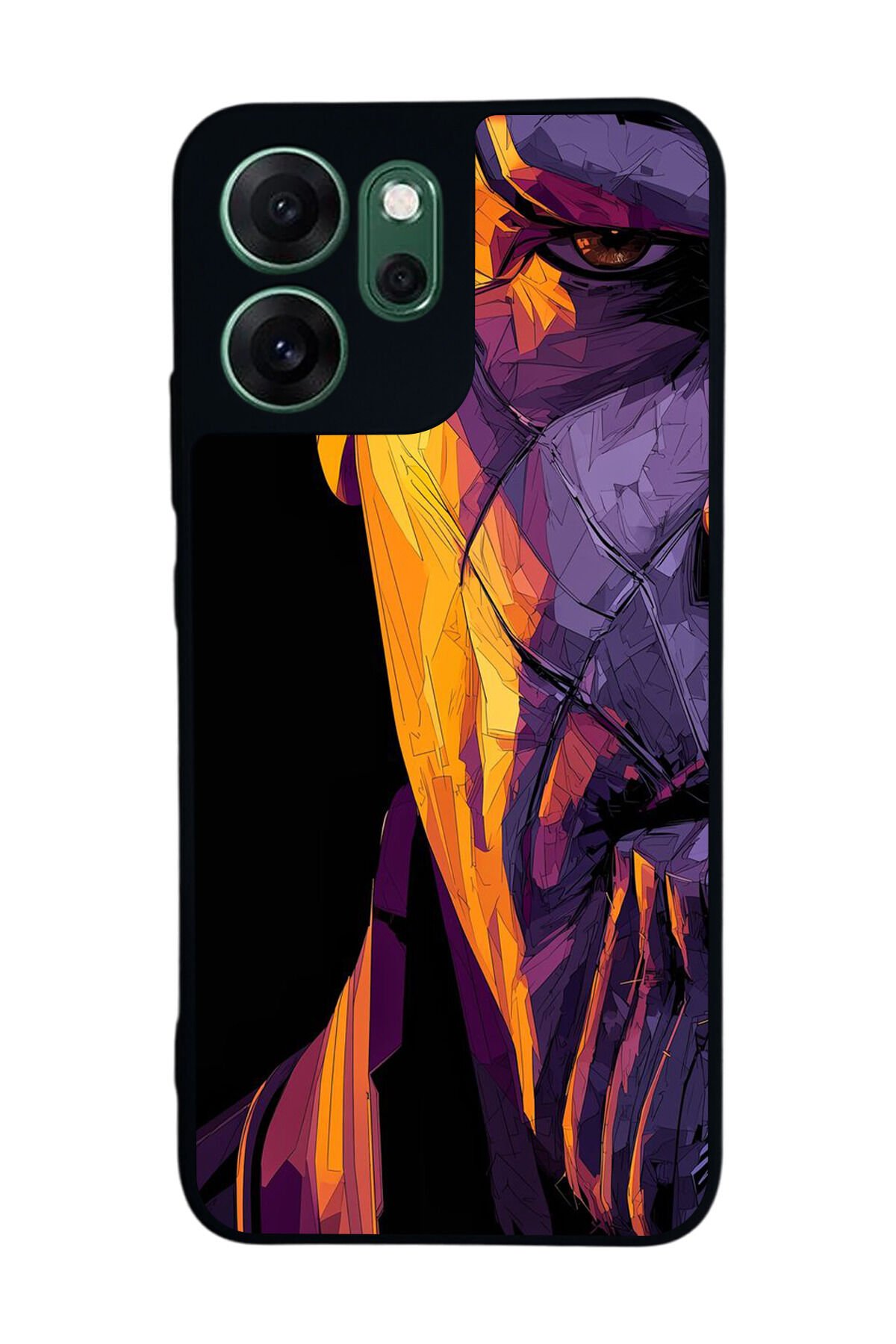 Oppo Reno 14F Uyumlu Thanos Tasarımlı Glossy Premium Kılıf