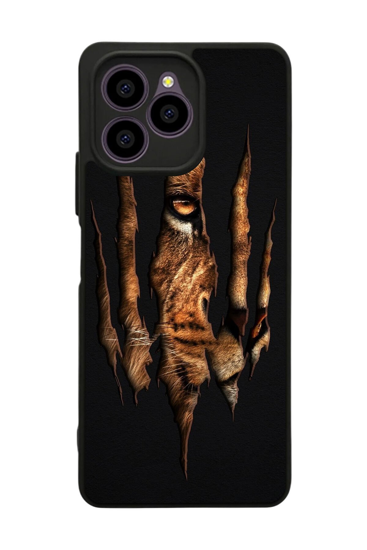 Omix X6 Uyumlu Aslan Tasarımlı Glossy Premium Kılıf