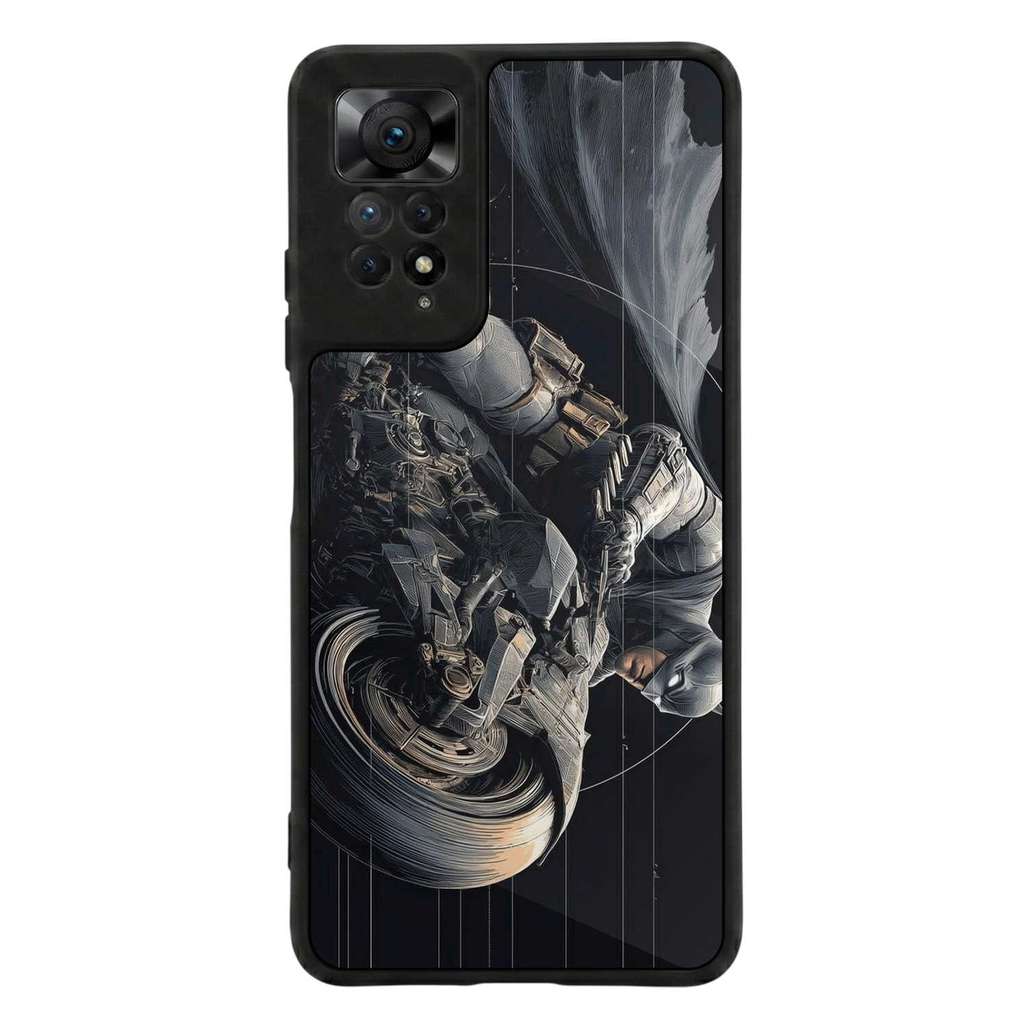 Xiaomi Redmi Note 12 Pro Uyumlu Batman Tasarımlı Glossy Premium Kılıf