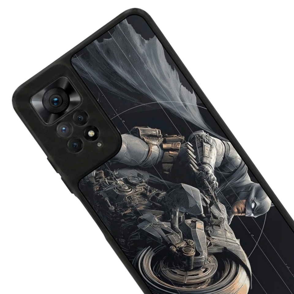 Xiaomi Redmi Note 12 Pro Uyumlu Batman Tasarımlı Glossy Premium Kılıf