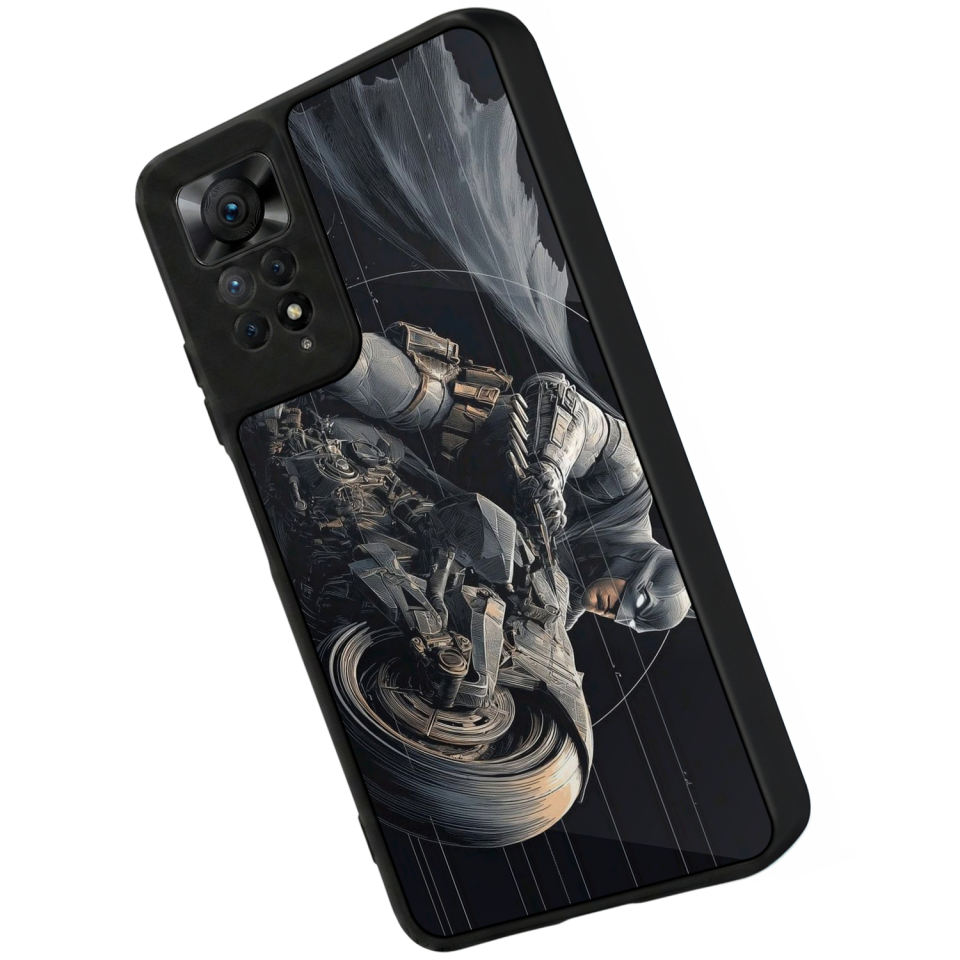 Xiaomi Redmi Note 12 Pro Uyumlu Batman Tasarımlı Glossy Premium Kılıf