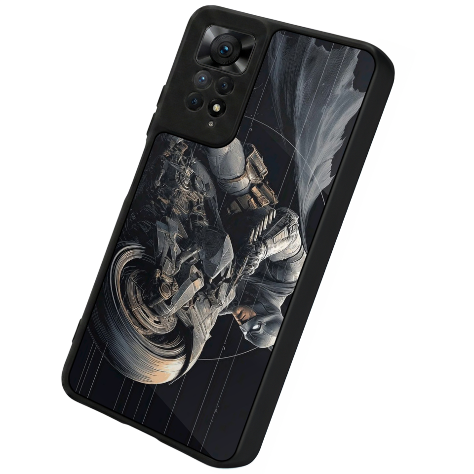 Xiaomi Redmi Note 12 Pro Uyumlu Batman Tasarımlı Glossy Premium Kılıf