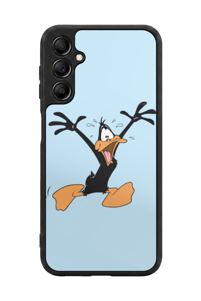 Samsung Galaxy A14 Uyumlu Daffy duck Tasarımlı Glossy Premium Kılıf
