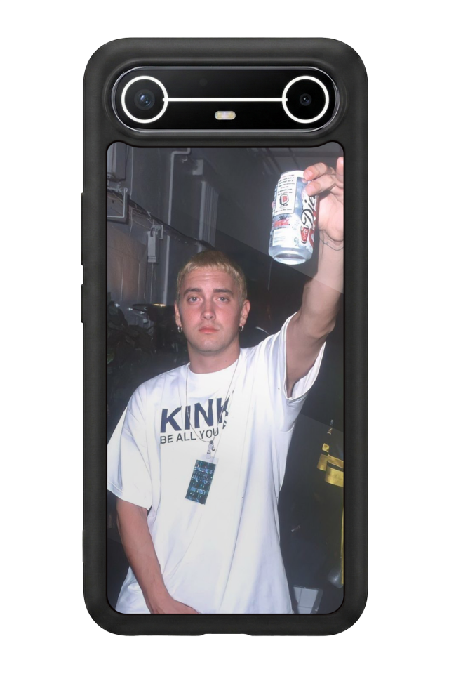 Tecno Spark Slim 5G Uyumlu Eminem Tasarımlı Glossy Premium Kılıf