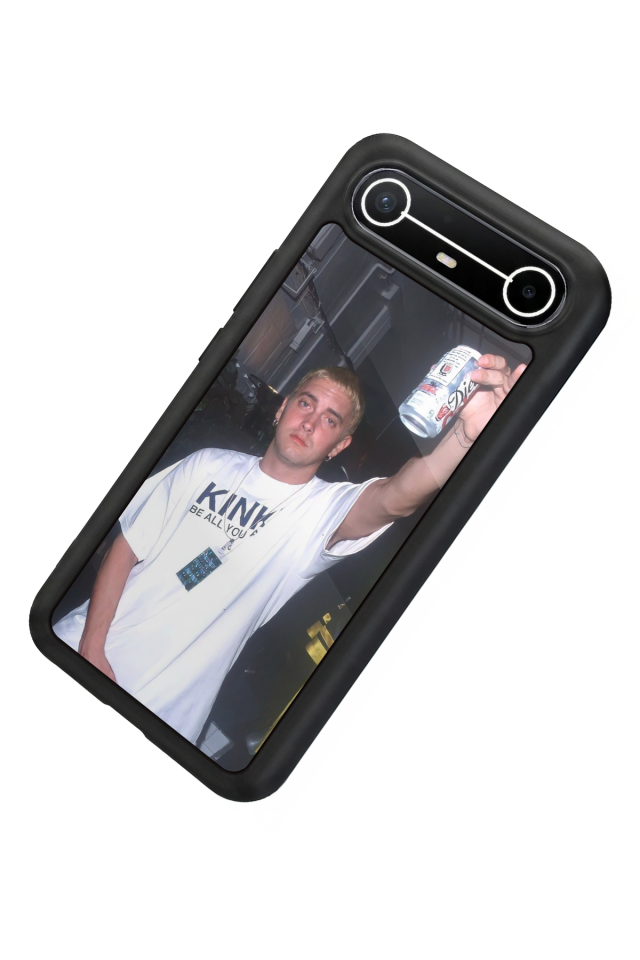 Tecno Spark Slim 5G Uyumlu Eminem Tasarımlı Glossy Premium Kılıf