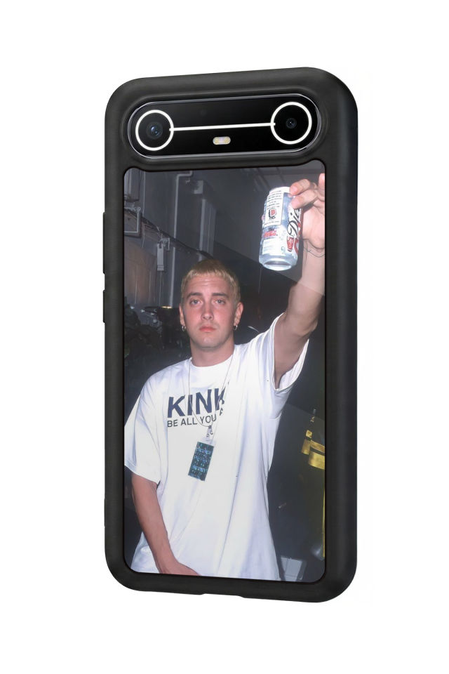 Tecno Spark Slim 5G Uyumlu Eminem Tasarımlı Glossy Premium Kılıf