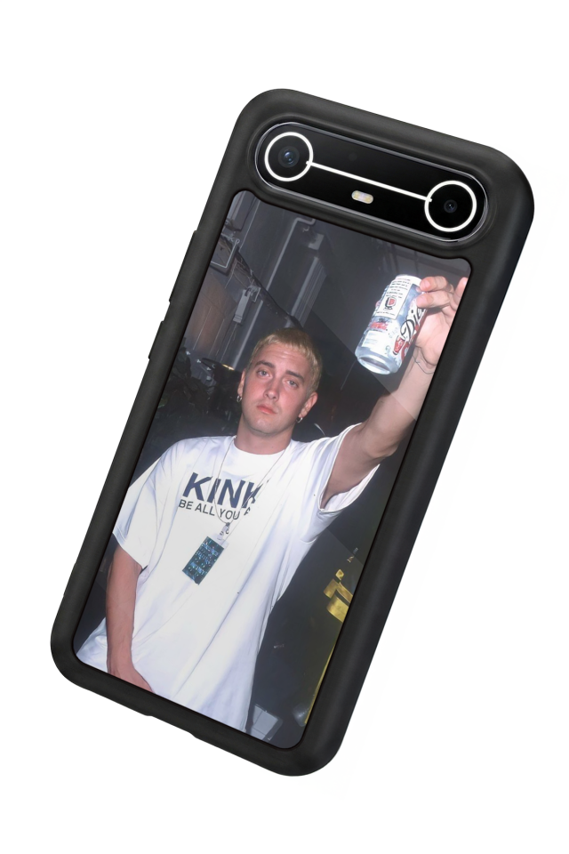 Tecno Spark Slim 5G Uyumlu Eminem Tasarımlı Glossy Premium Kılıf