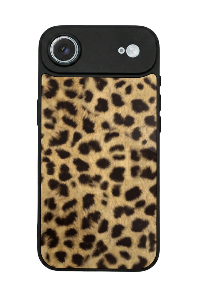 iPhone 17 Air Uyumlu Leopar Tasarımlı Glossy Premium Kılıf