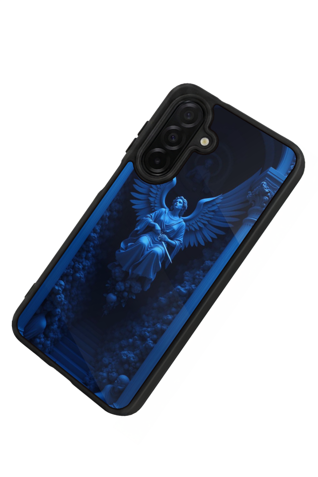 Samsung Galaxy A56 Uyumlu Melek Tasarımlı Glossy Premium Kılıf