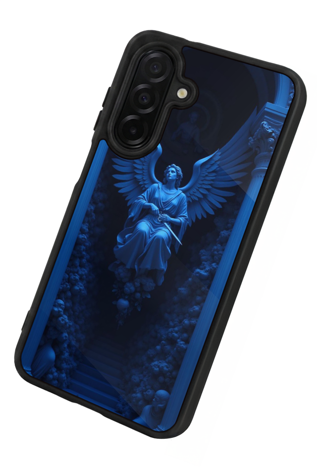 Samsung Galaxy A56 Uyumlu Melek Tasarımlı Glossy Premium Kılıf