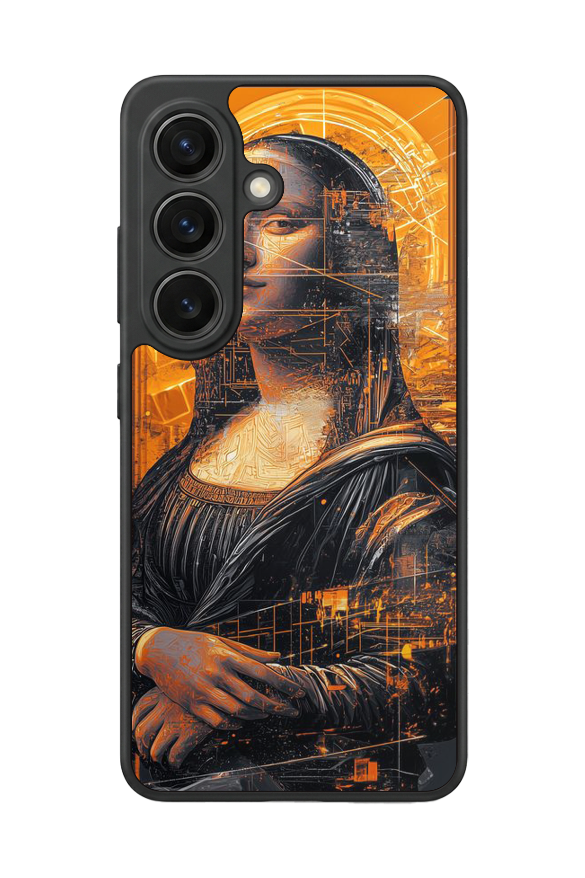 Samsung Galaxy S26 Uyumlu Monalisa Tasarımlı Glossy Premium Kılıf