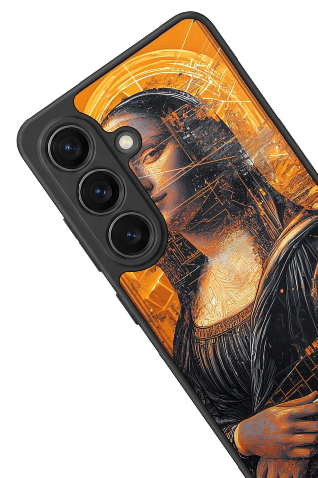 Samsung Galaxy S26 Uyumlu Monalisa Tasarımlı Glossy Premium Kılıf