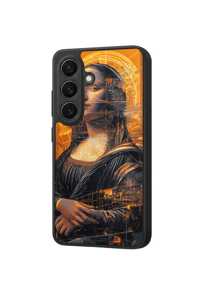 Samsung Galaxy S26 Uyumlu Monalisa Tasarımlı Glossy Premium Kılıf
