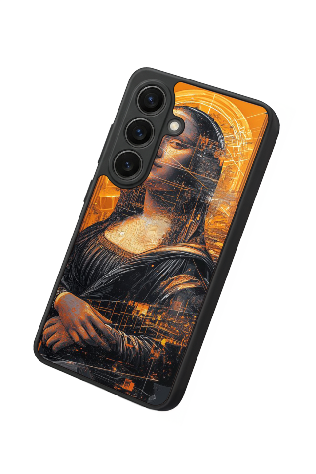Samsung Galaxy S26 Uyumlu Monalisa Tasarımlı Glossy Premium Kılıf