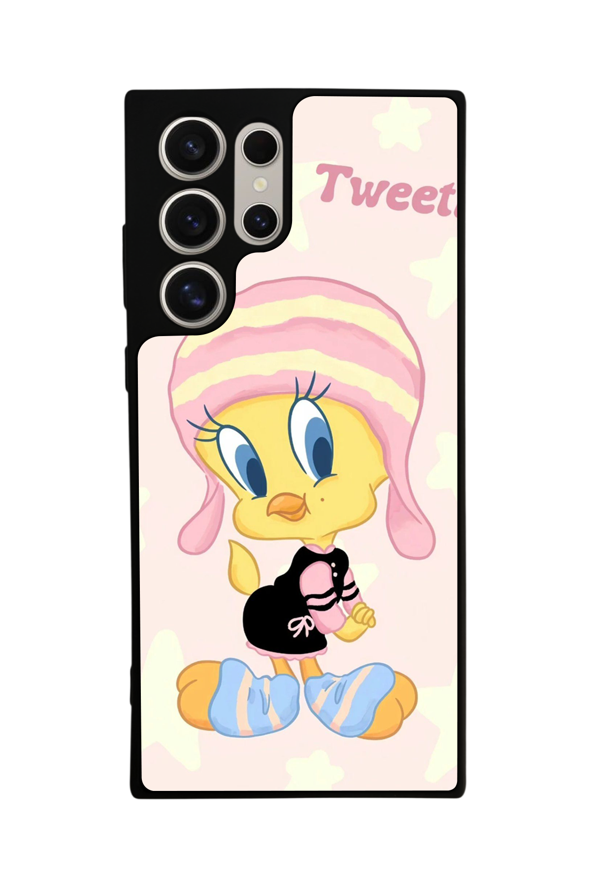 Samsung Galaxy S23 Ultra Uyumlu Tweety Tasarımlı Glossy Premium Kılıf