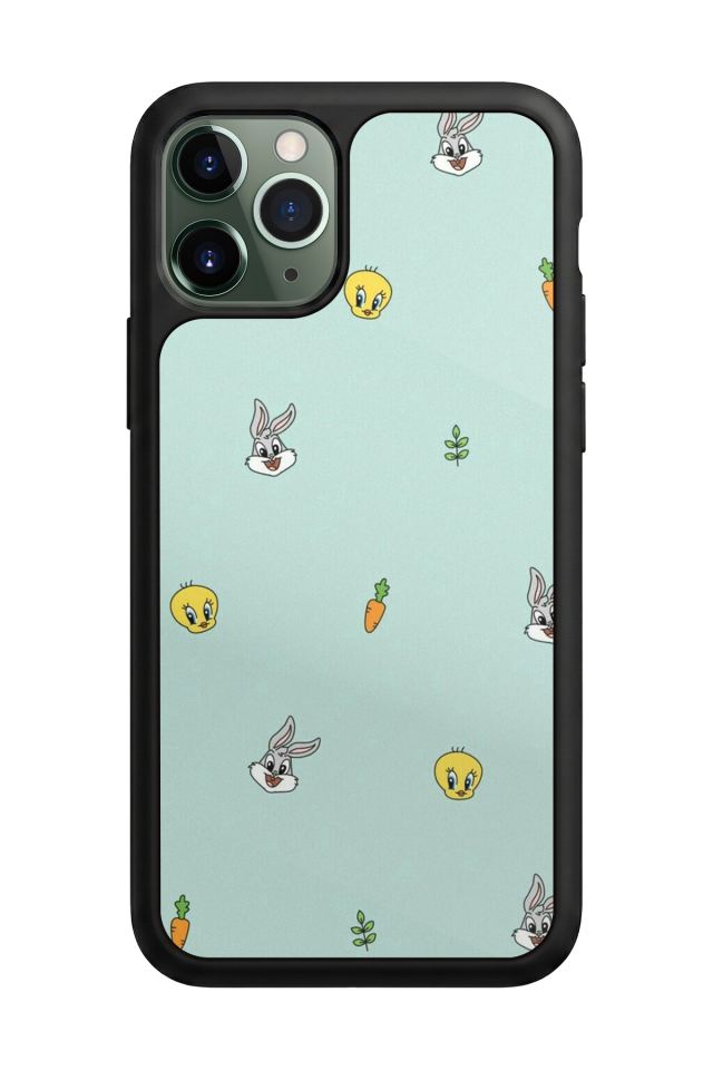 iPhone 11 Pro Uyumlu Tweety Tasarımlı Glossy Premium Kılıf