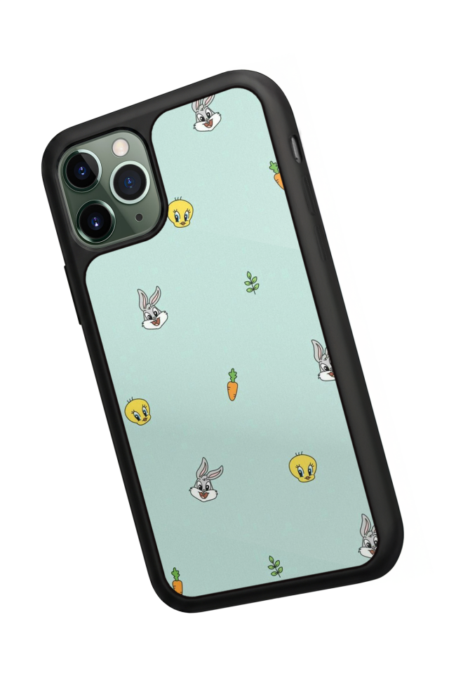 iPhone 11 Pro Uyumlu Tweety Tasarımlı Glossy Premium Kılıf