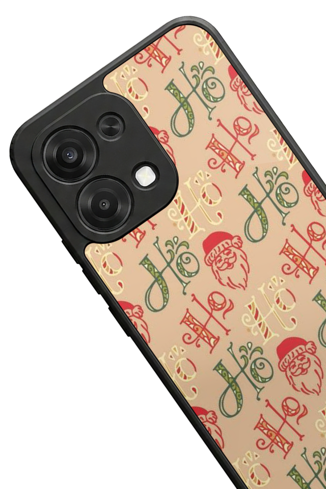 Oppo A6 Pro Uyumlu Yilbasi Christmas Tasarımlı Glossy Premium Kılıf