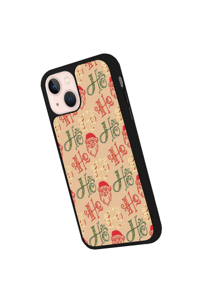 iPhone 13 Mini Uyumlu Yilbasi Christmas Tasarımlı Glossy Premium Kılıf