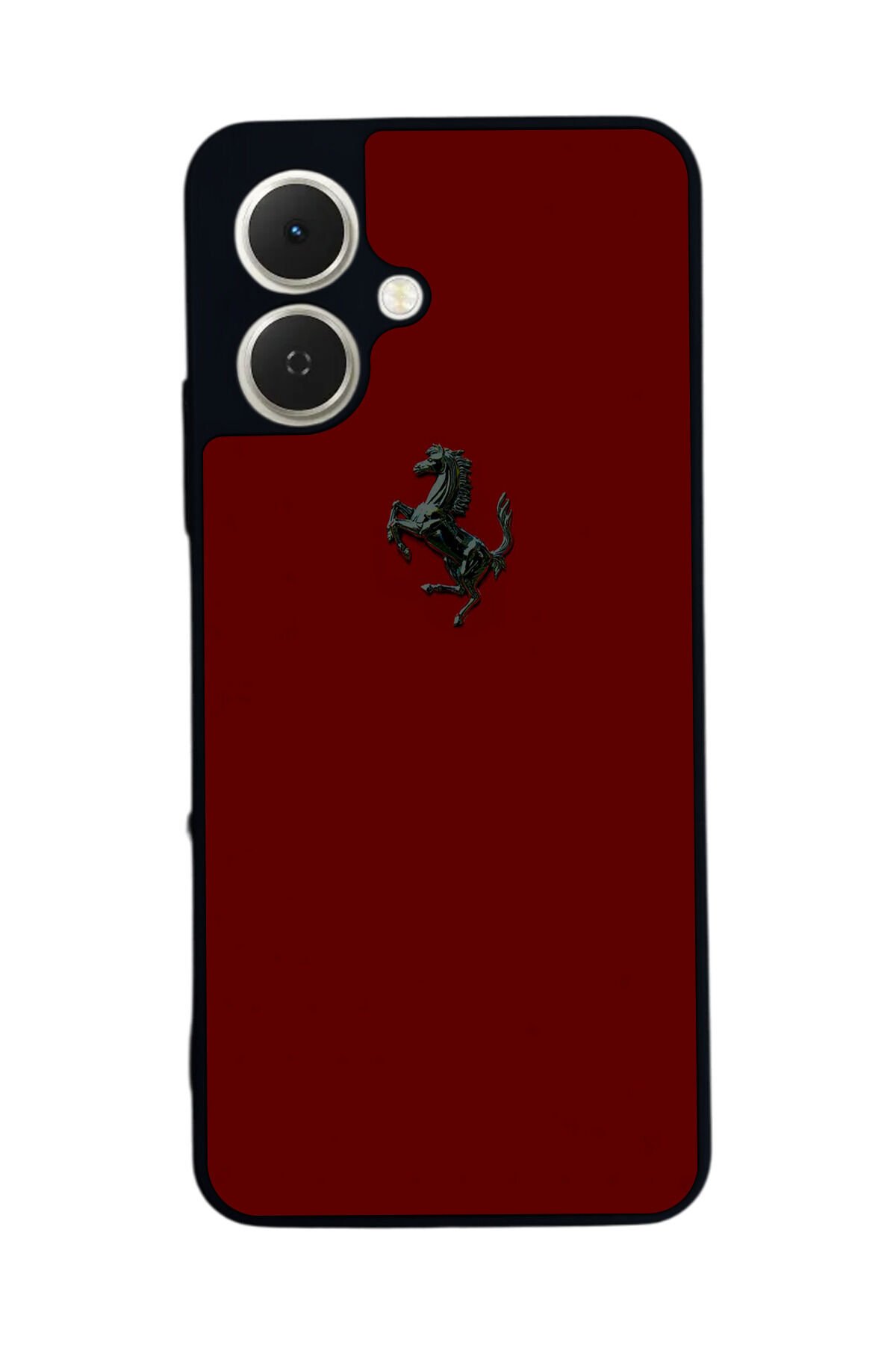 Tecno Spark GO 2 Uyumlu Kirmizi Tasarımlı Glossy Premium Kılıf