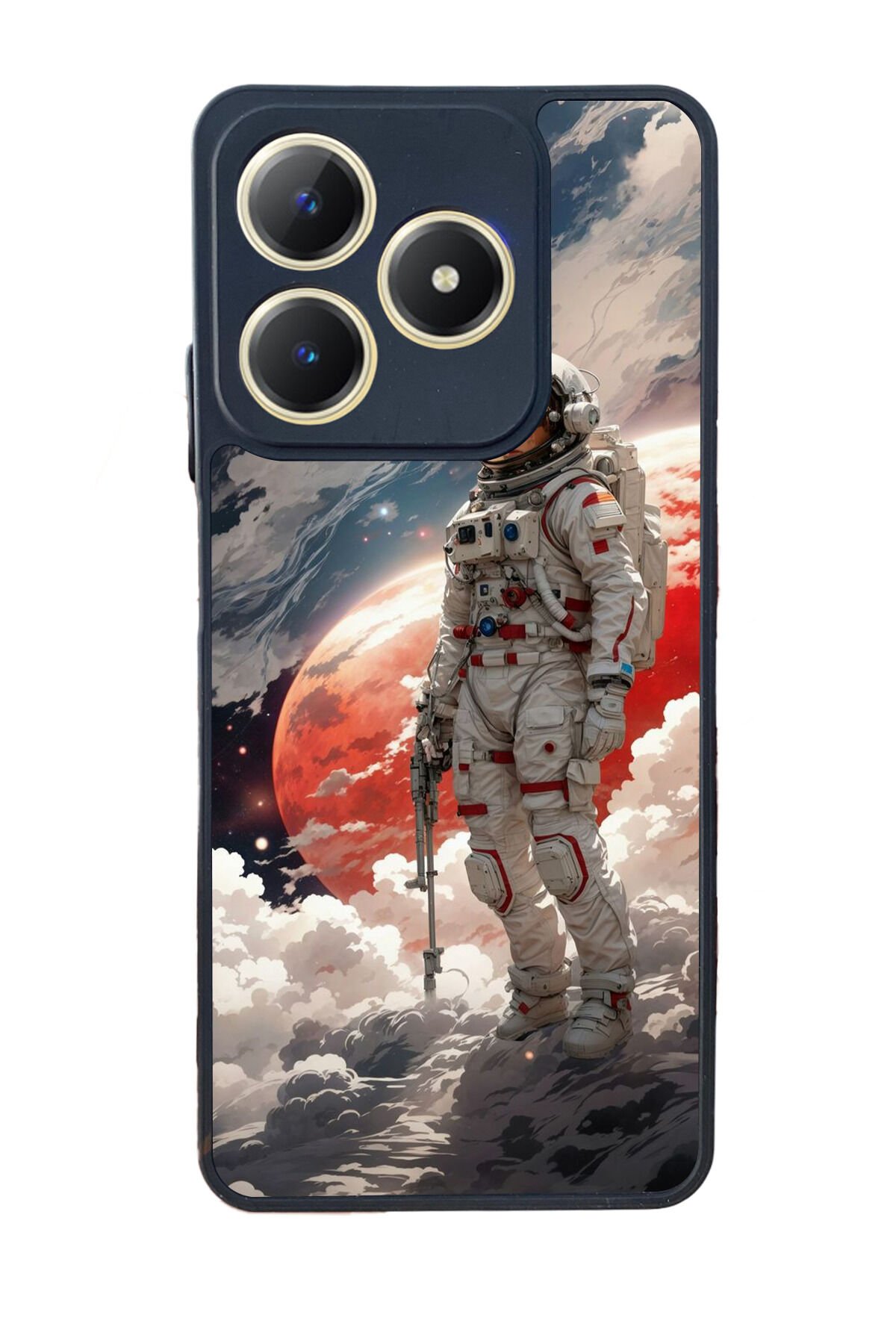 Realme C63 Mat Uyumlu Siyah Kılıf – Yumuşak Silikon, Koruyucu, Şok Emici Kapak