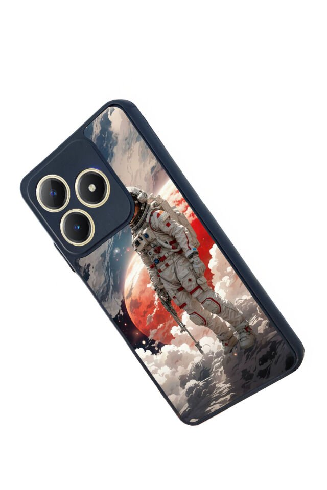 Realme C63 Mat Uyumlu Siyah Kılıf – Yumuşak Silikon, Koruyucu, Şok Emici Kapak