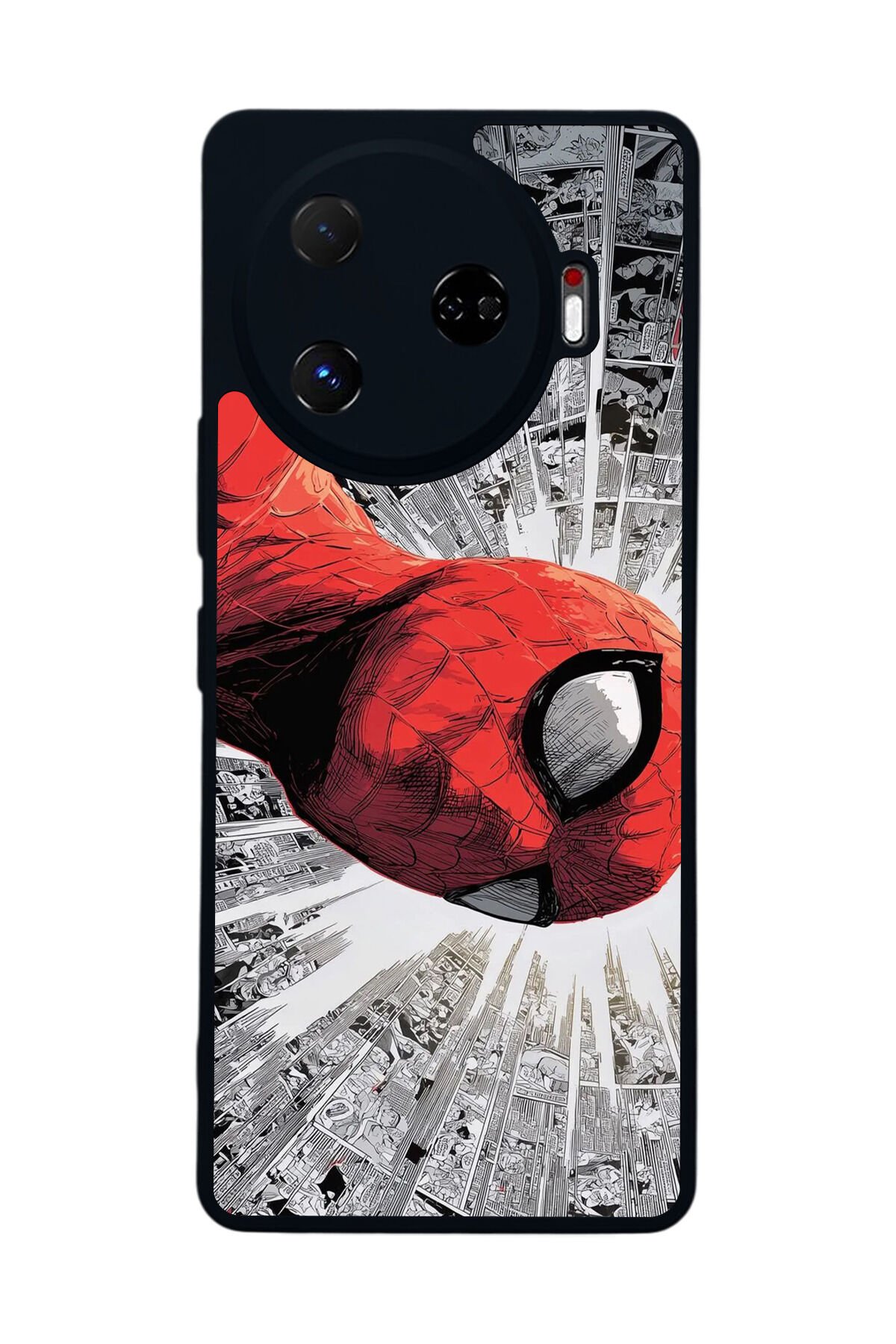 Tecno Camon 30 Pro Uyumlu Spider Man ( Örümcek Adam ) Tasarımlı Glossy Premium Kılıf