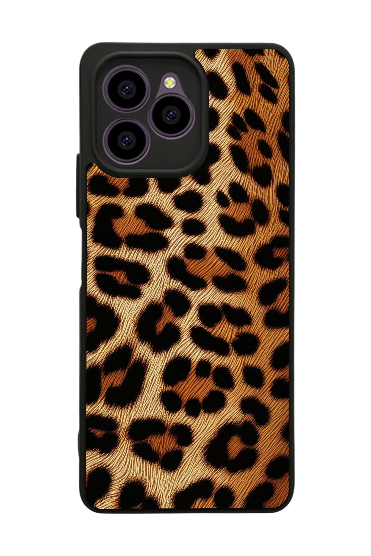 Omix X6 Uyumlu Leopar Tasarımlı Glossy Premium Kılıf