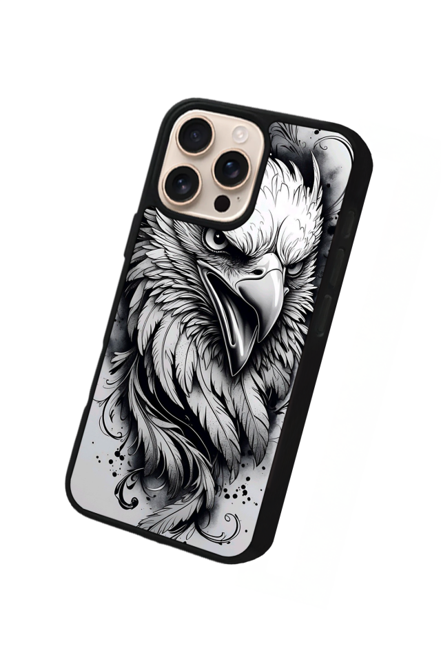 iPhone 16 Pro Max Uyumlu Besiktas Tasarımlı Glossy Premium Kılıf