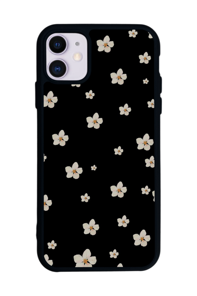 iPhone 11 Uyumlu Cicek Tasarımlı Glossy Premium Kılıf