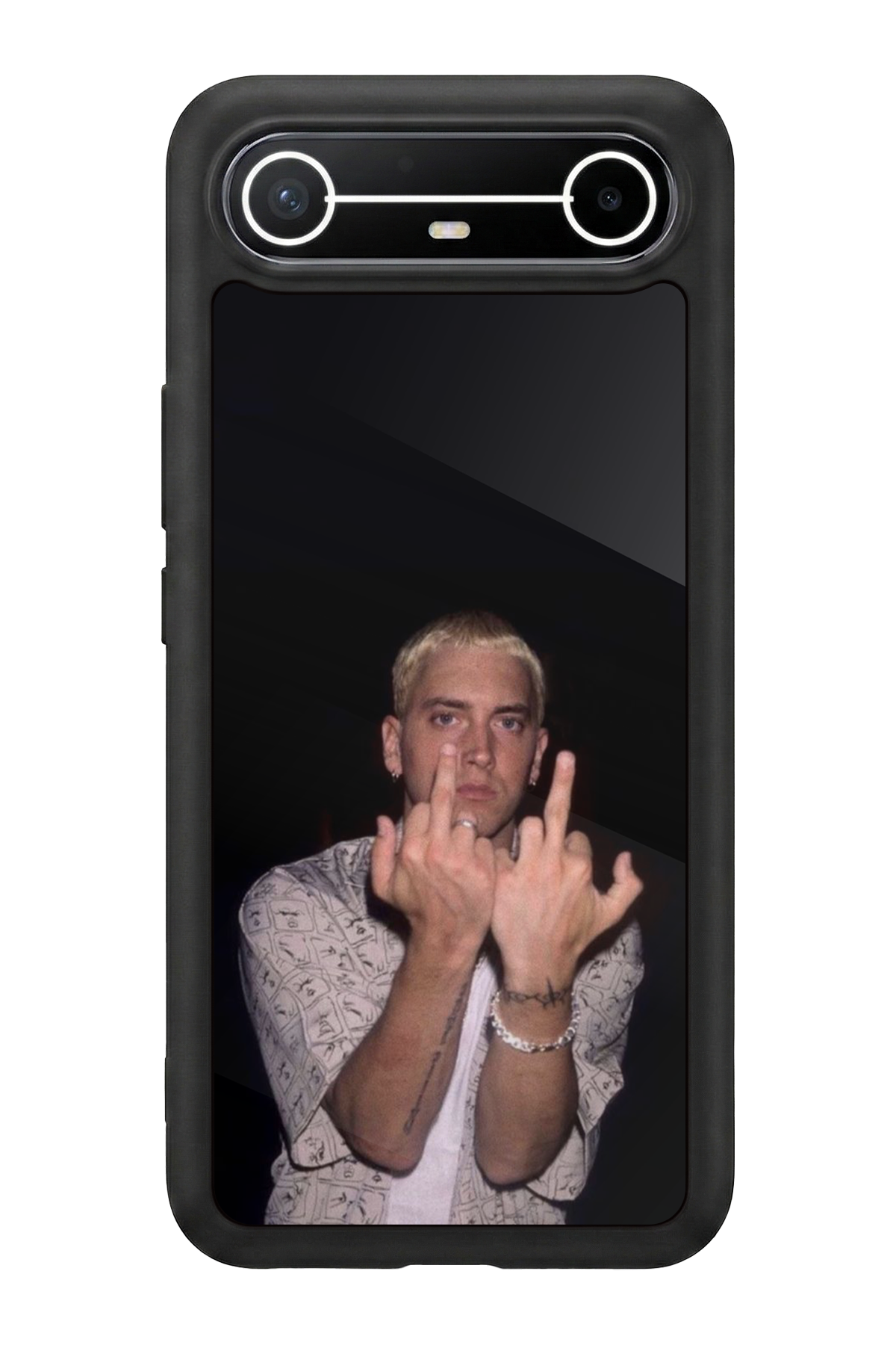 Tecno Spark Slim 5G Uyumlu Eminem Tasarımlı Glossy Premium Kılıf
