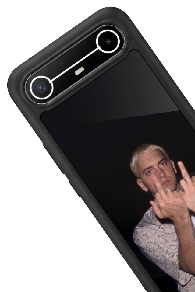 Tecno Spark Slim 5G Uyumlu Eminem Tasarımlı Glossy Premium Kılıf