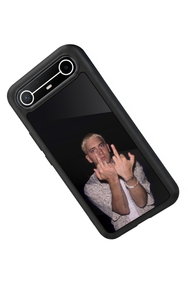 Tecno Spark Slim 5G Uyumlu Eminem Tasarımlı Glossy Premium Kılıf