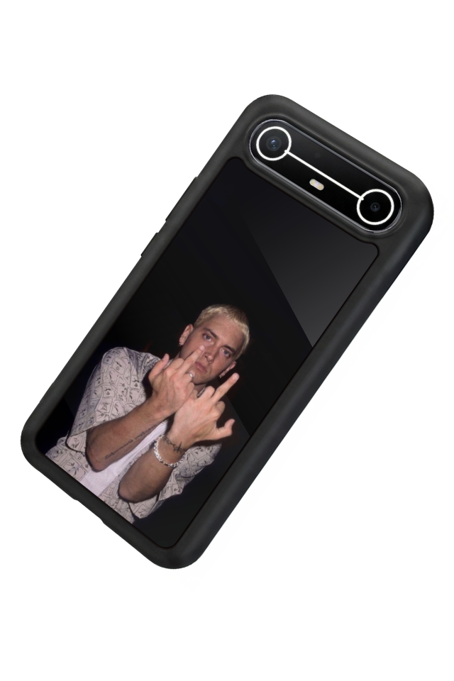Tecno Spark Slim 5G Uyumlu Eminem Tasarımlı Glossy Premium Kılıf