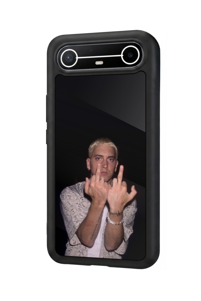 Tecno Spark Slim 5G Uyumlu Eminem Tasarımlı Glossy Premium Kılıf