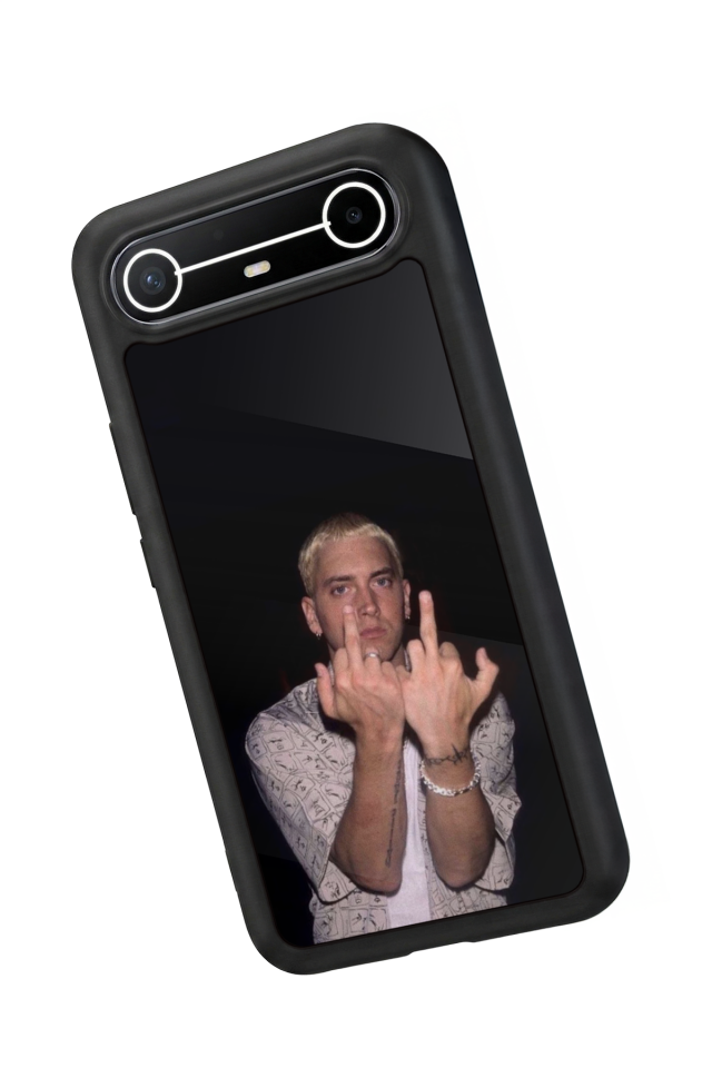 Tecno Spark Slim 5G Uyumlu Eminem Tasarımlı Glossy Premium Kılıf