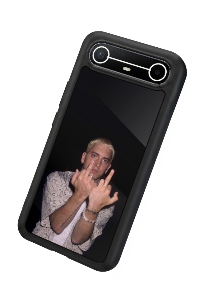 Tecno Spark Slim 5G Uyumlu Eminem Tasarımlı Glossy Premium Kılıf