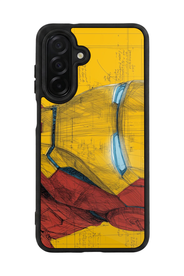 Samsung Galaxy A26 Uyumlu  Iron Man ( Demir Adam ) Tasarımlı Glossy Premium Kılıf