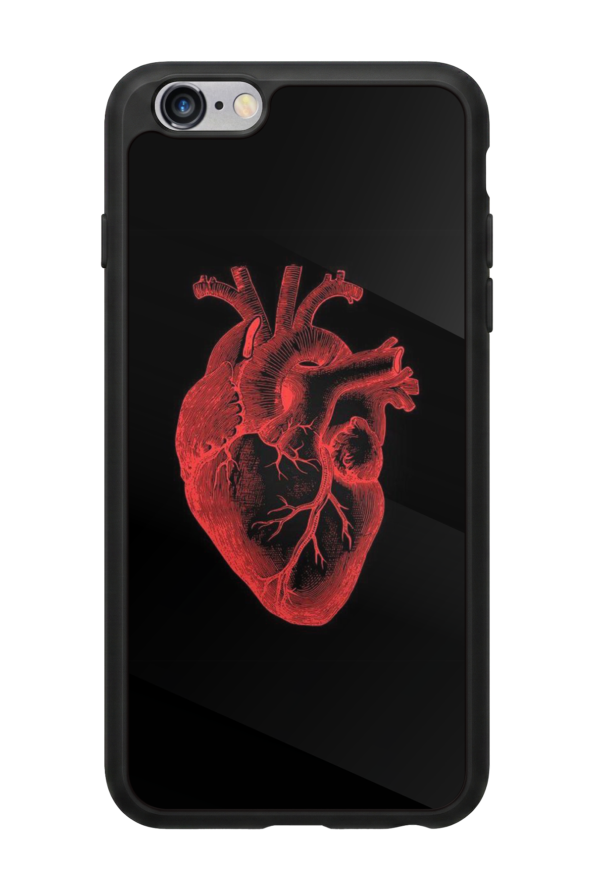 iPhone 6s Plus Uyumlu Kalp Love Tasarımlı Glossy Premium Kılıf